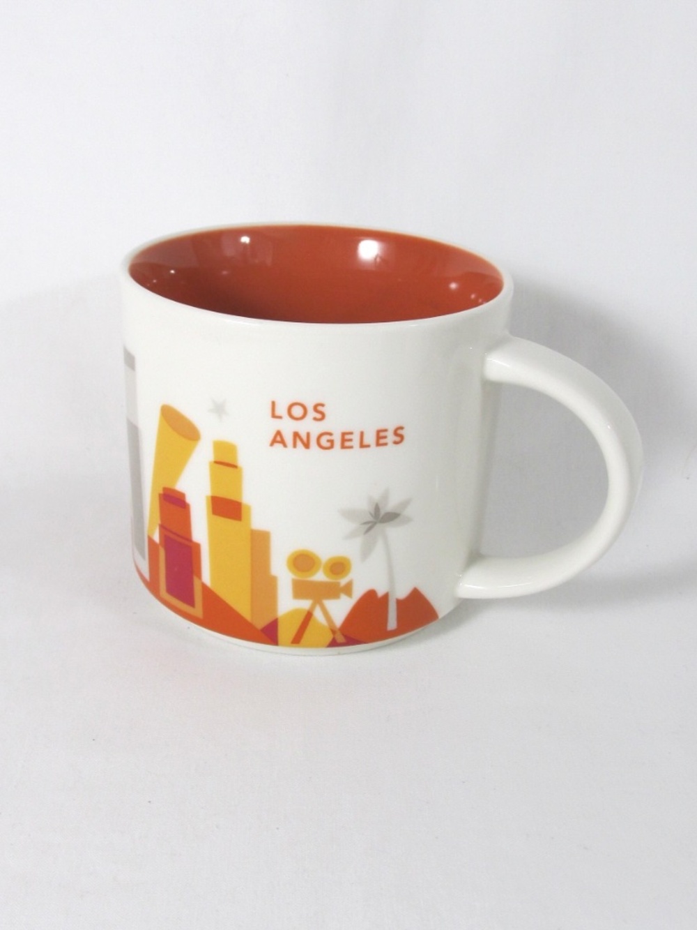 Starbucks Coffee Mug Los Angeles CA You Are Here Collection 14oz 2012 LA